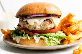 Homemade Chicken Burger